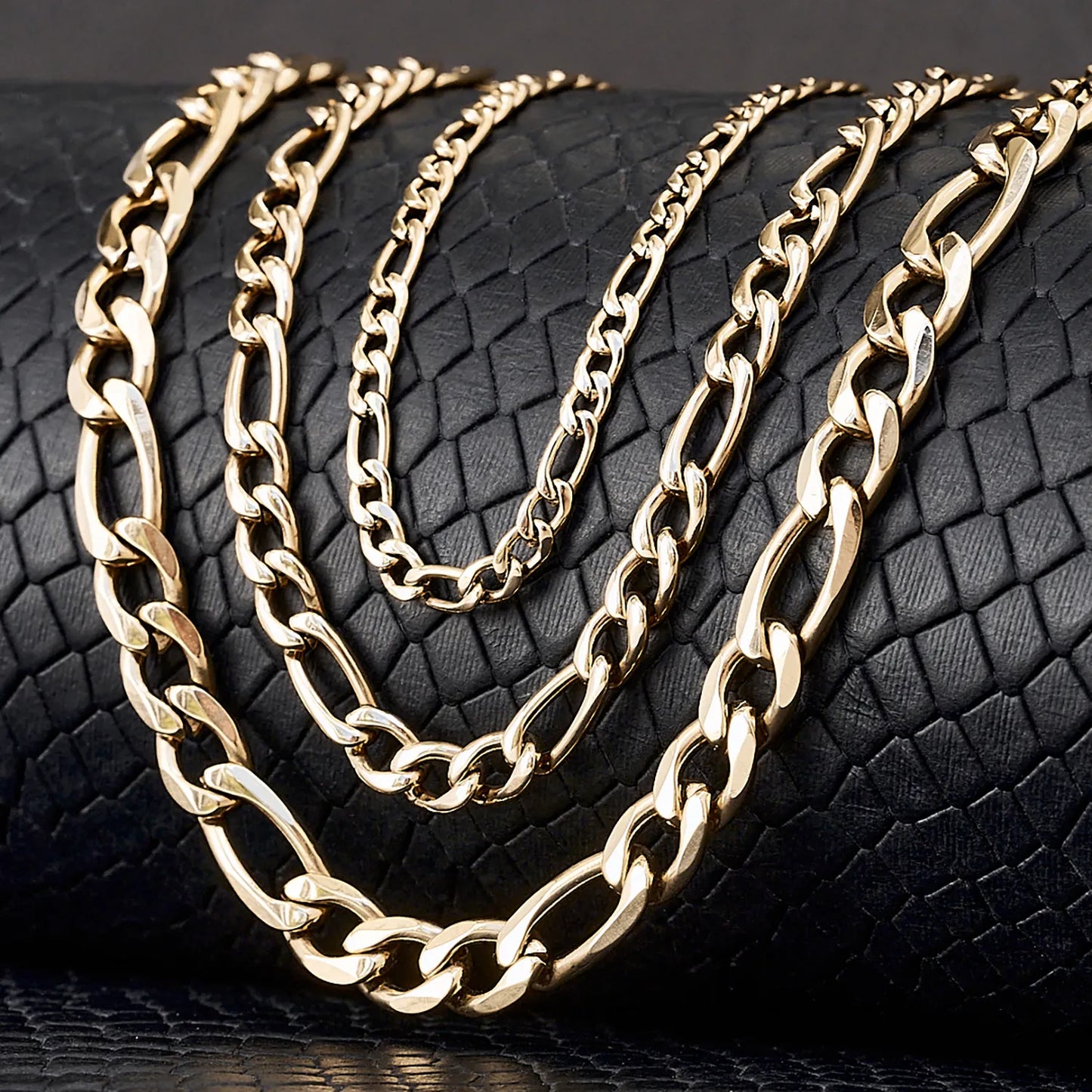 cadena cartier oro laminado