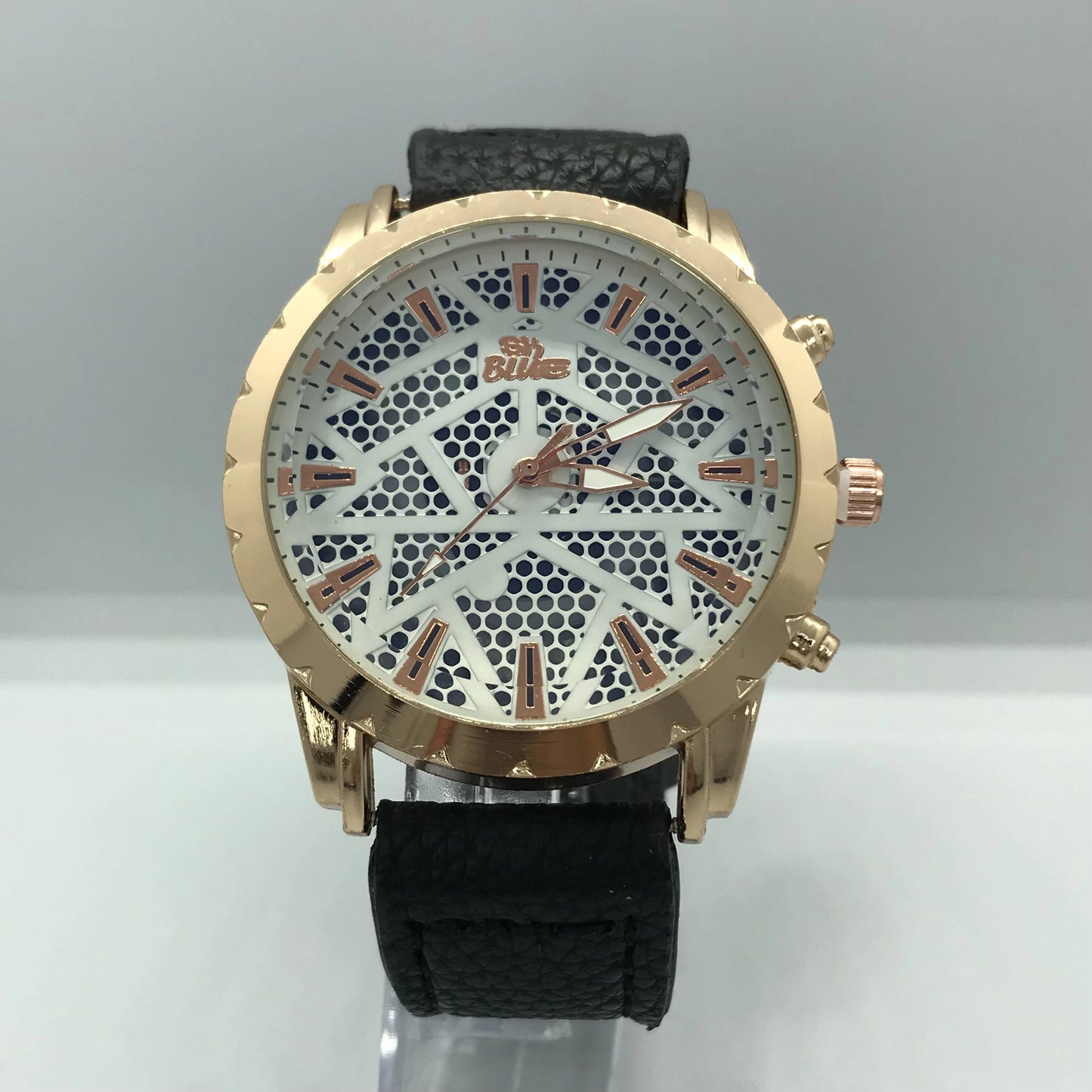 Combo cubano con reloj en oro laminado