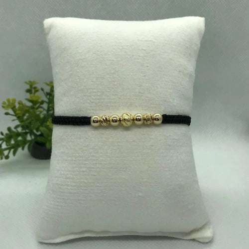 Manilla trio dorado oro laminado