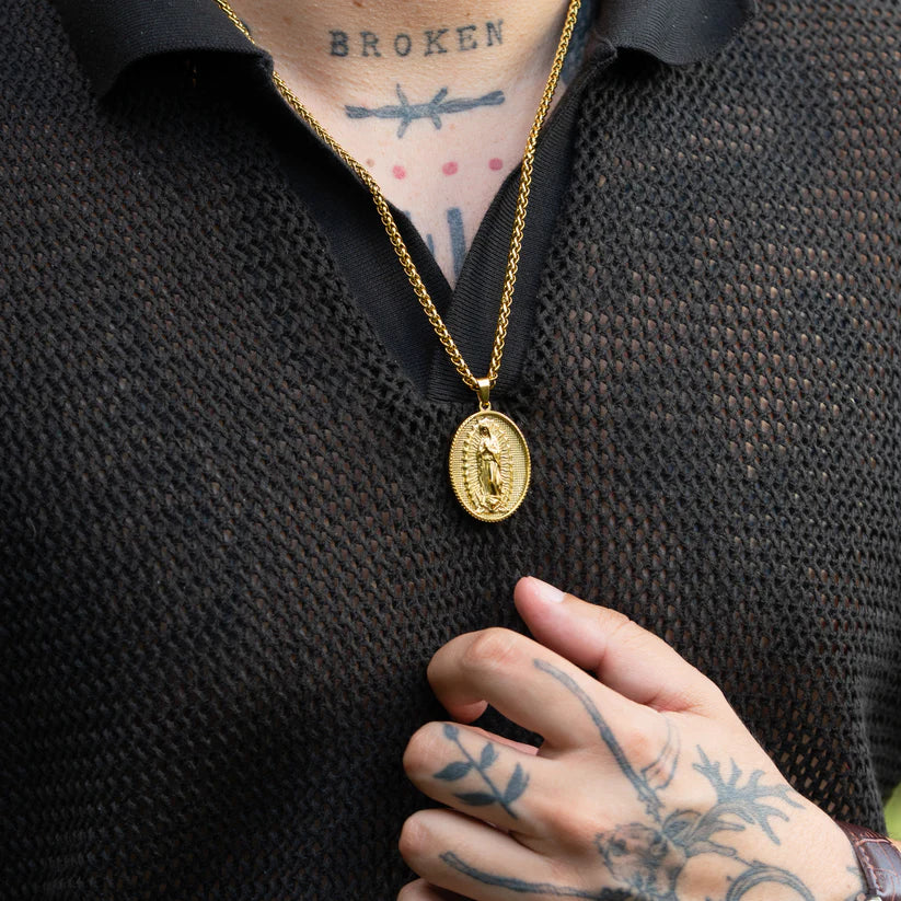 Para hombre oro laminado 18k