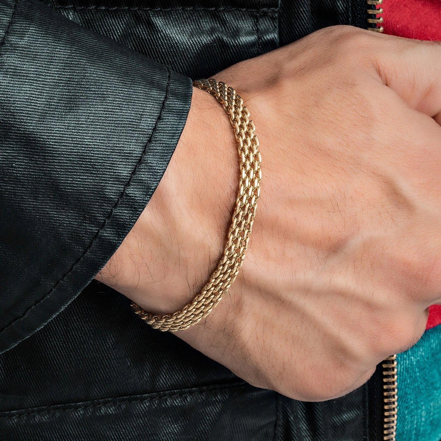 pulseras oro laminado 18k