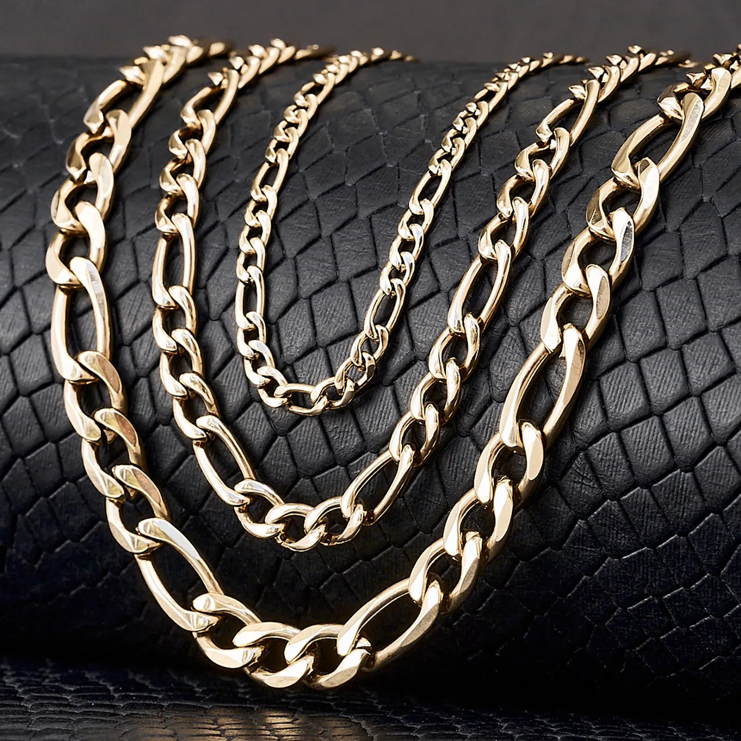 cadena cartier oro laminado
