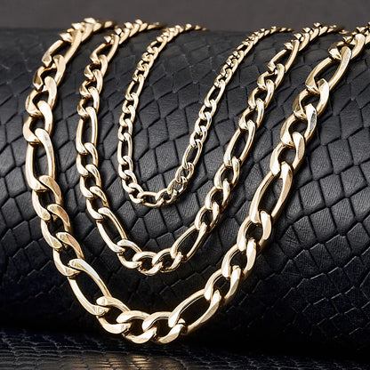 cadena cartier oro laminado