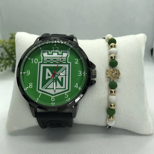 Manilla Tejida Atl-Nacional Balines en Oro Laminado 18k