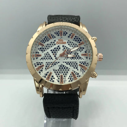 Combo  cubano con reloj en oro laminado 