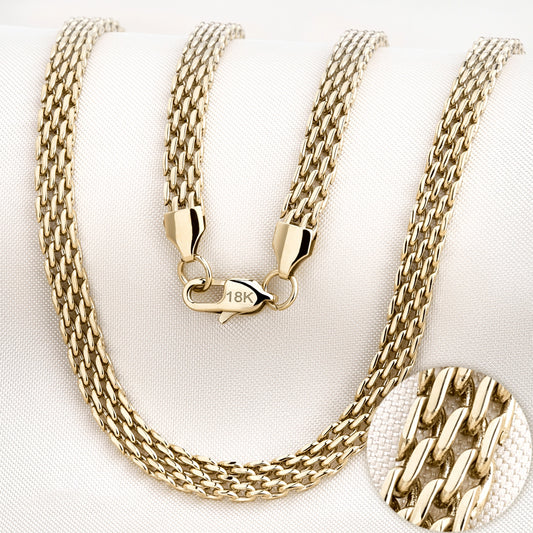cadena china oro laminado