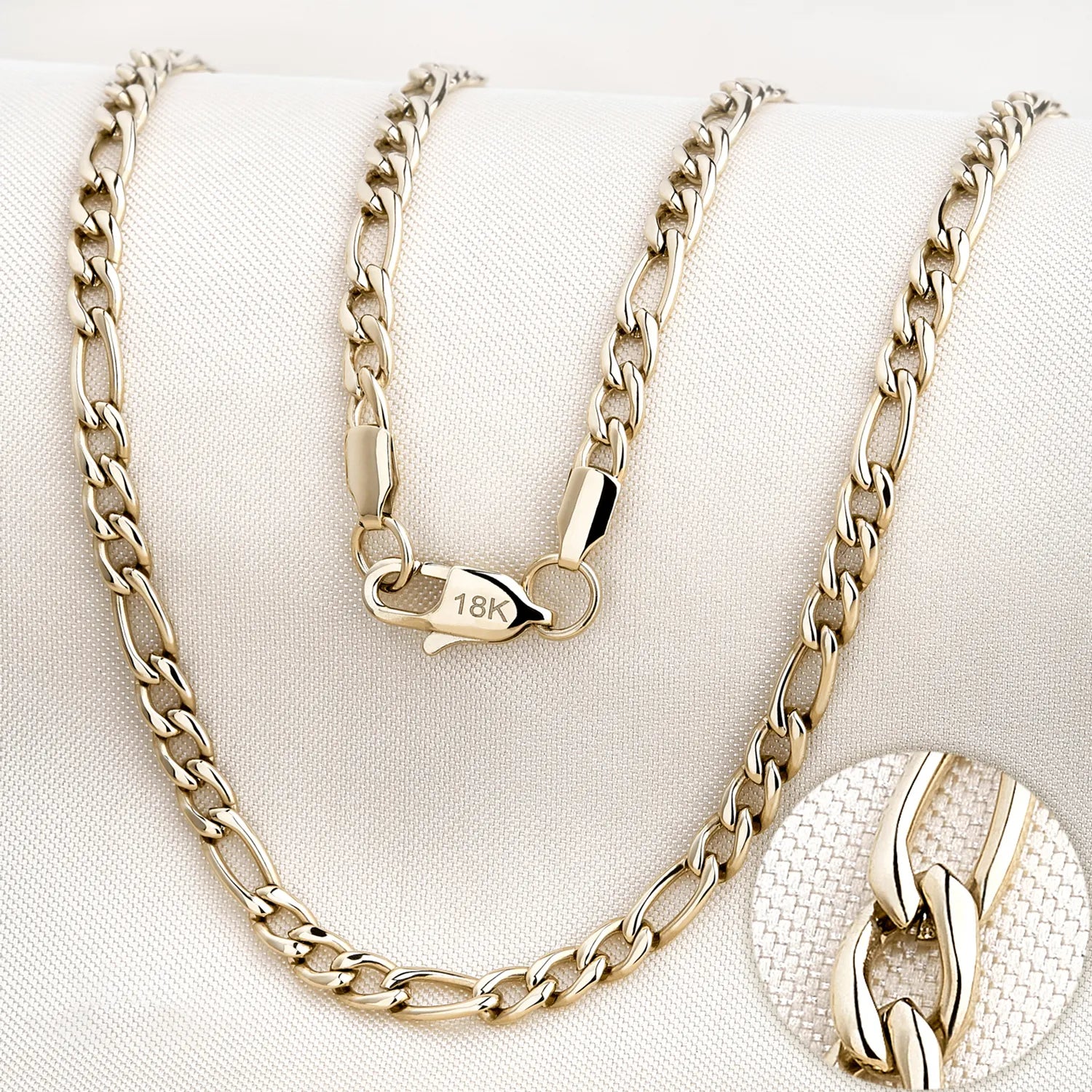 cadena cartier oro laminado