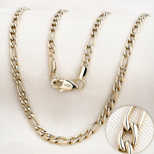 cadena cartier oro laminado