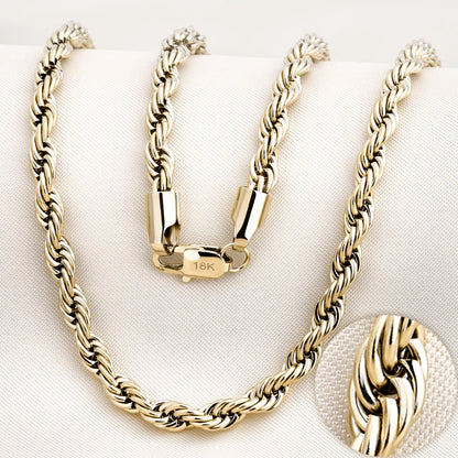 cadena lazo oro laminado 