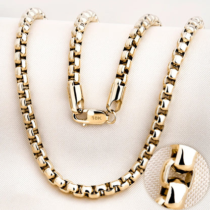 cadena veneciana oro laminado
