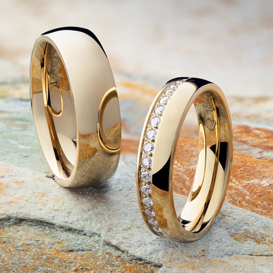 argollas en oro laminado 18k