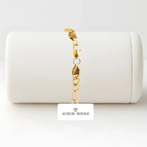 Cadena cartier en oro laminado para hombre