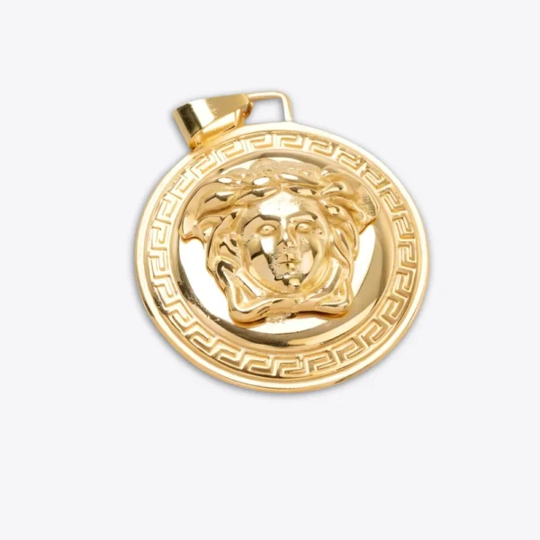 Dije estilo versace en oro laminado colombia