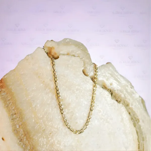 Cadena cartier oro laminado mujer