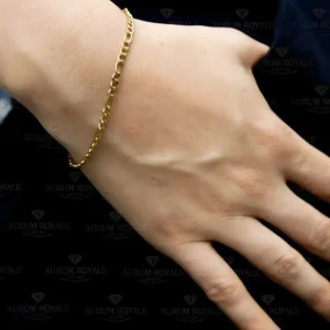 Cadena cartier oro laminado mujer