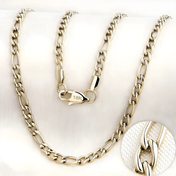 cadena cartier oro laminado