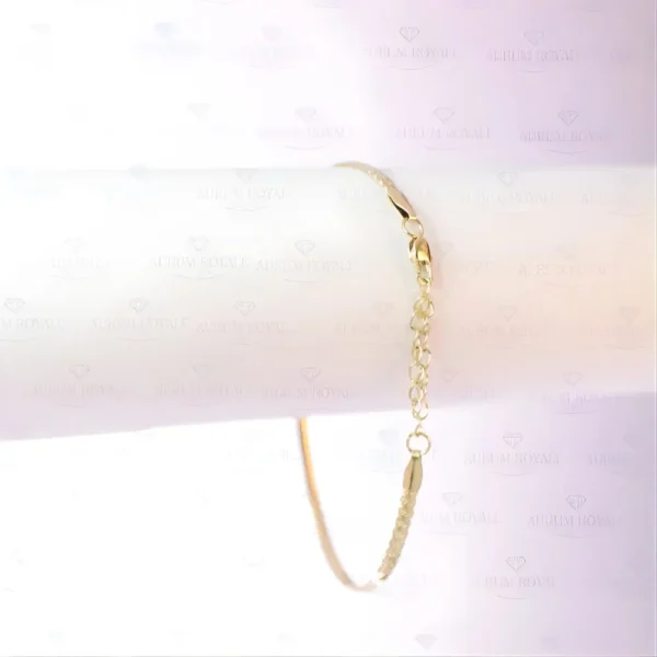 Pulsera grabada mujer