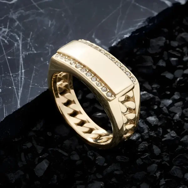 Anillo apolo oro laminado