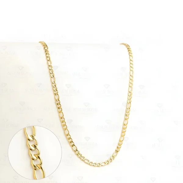 cadena cartier oro laminado
