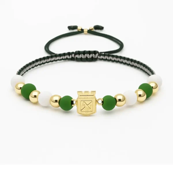 Manilla atletico nacional en oro laminado