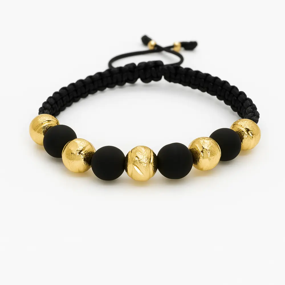 Manilla de oro laminado y Neopreno