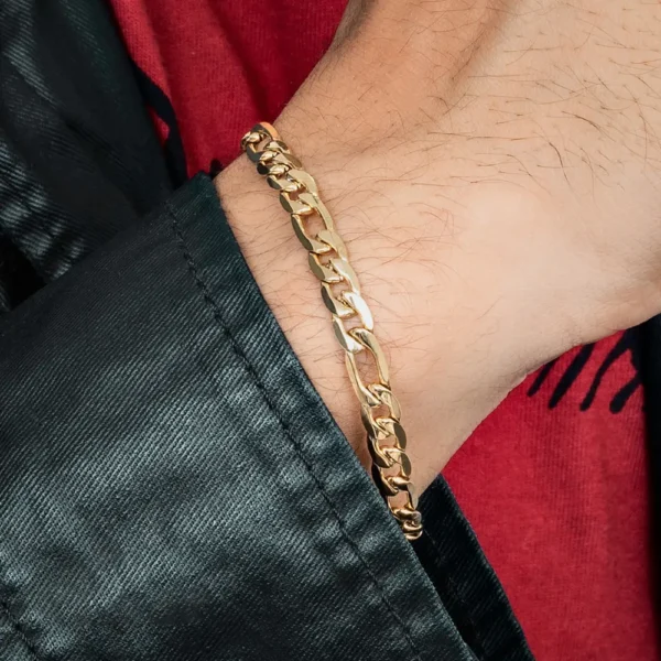 Pulsera Cartier en oro laminado 18K para hombre