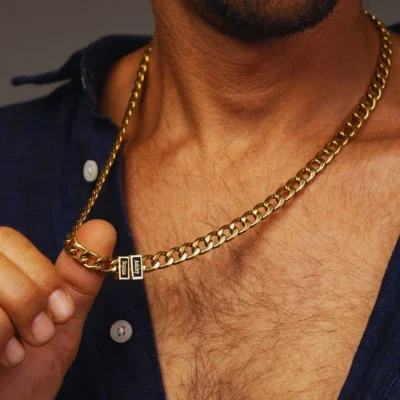 Cadenas de oro laminado